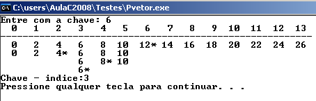 7. Vetor Problemas: Problema Pesquisa Binária 7.