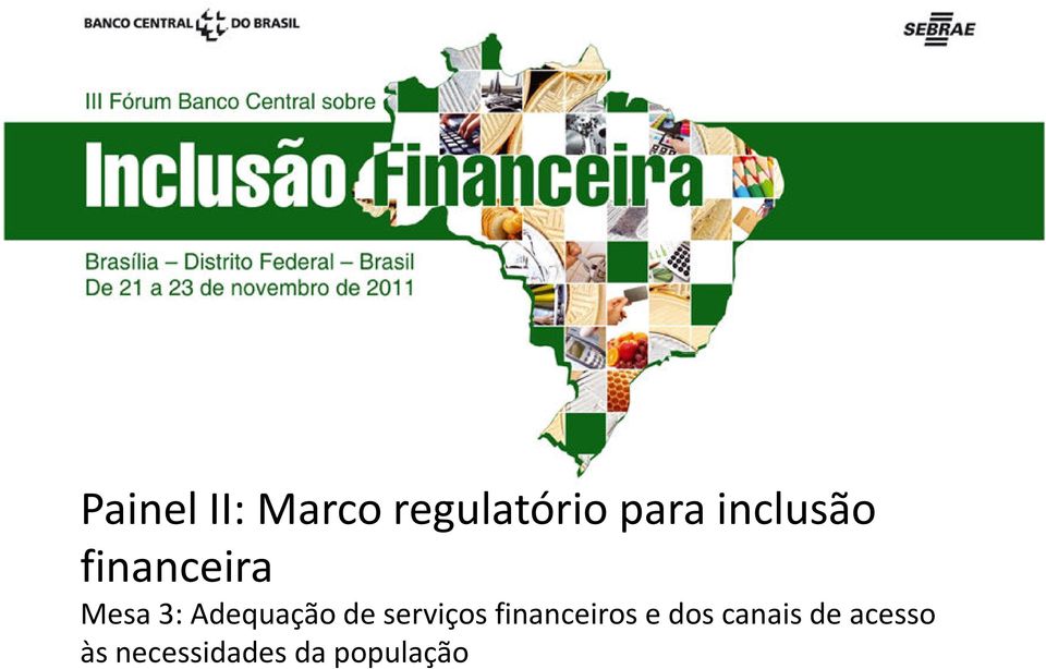 Adequação de serviços financeiros e