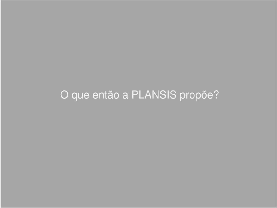 PLANSIS