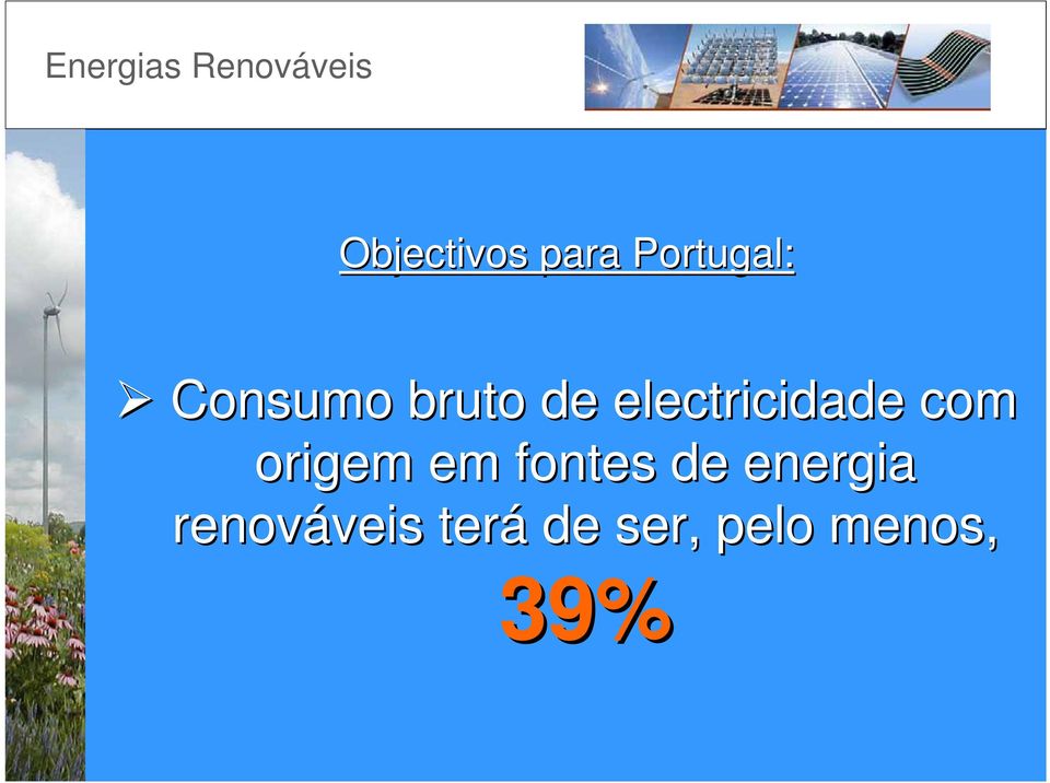 electricidade com origem em fontes