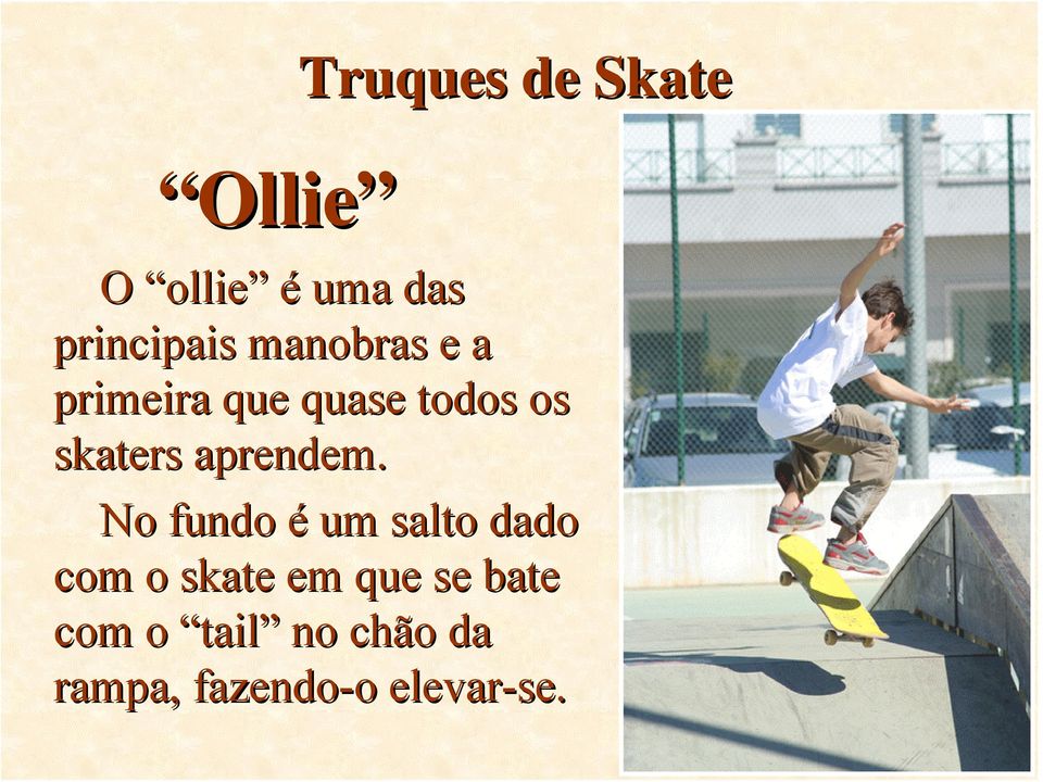 skaters aprendem.