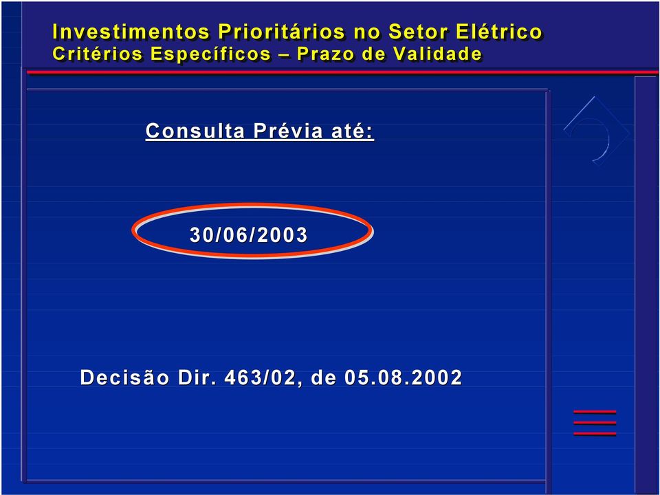 de Validade Consulta Prévia até: