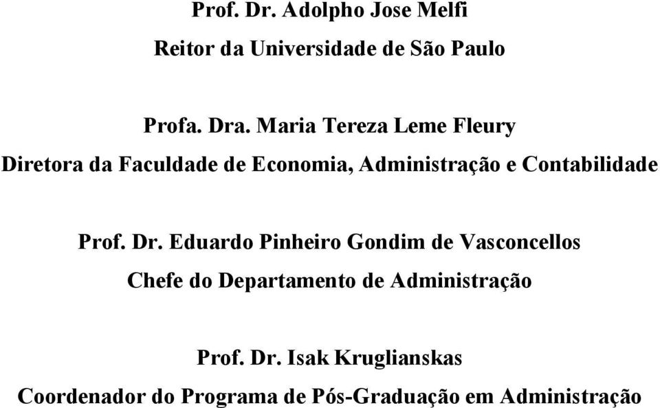 Contabilidade Prof. Dr.