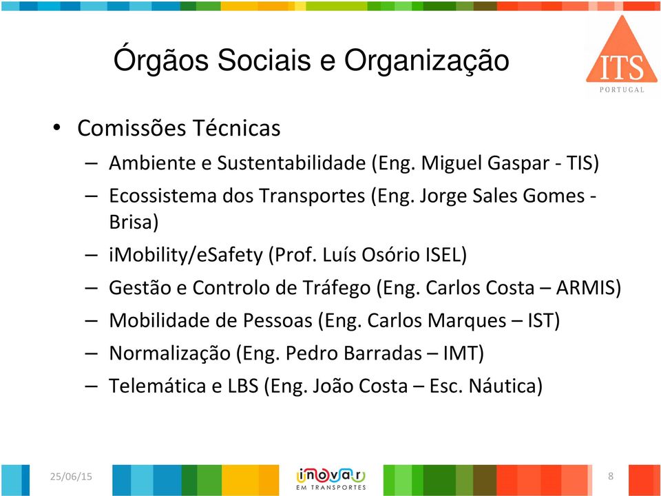Jorge Sales Gomes - Brisa) imobility/esafety(prof.