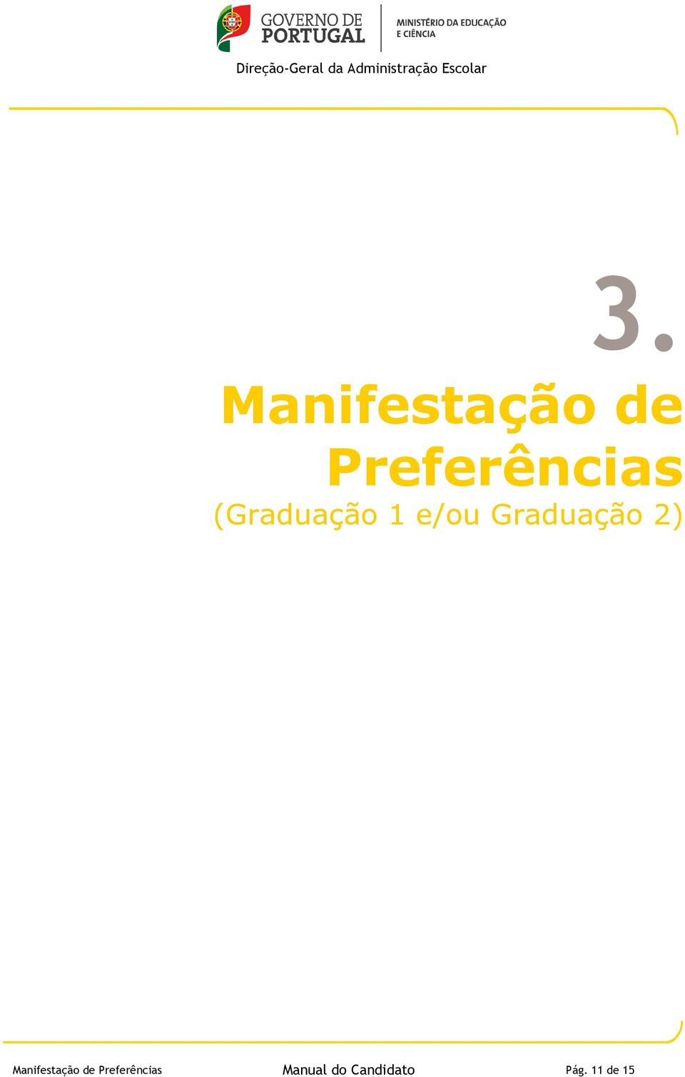 Manifestação de Preferências