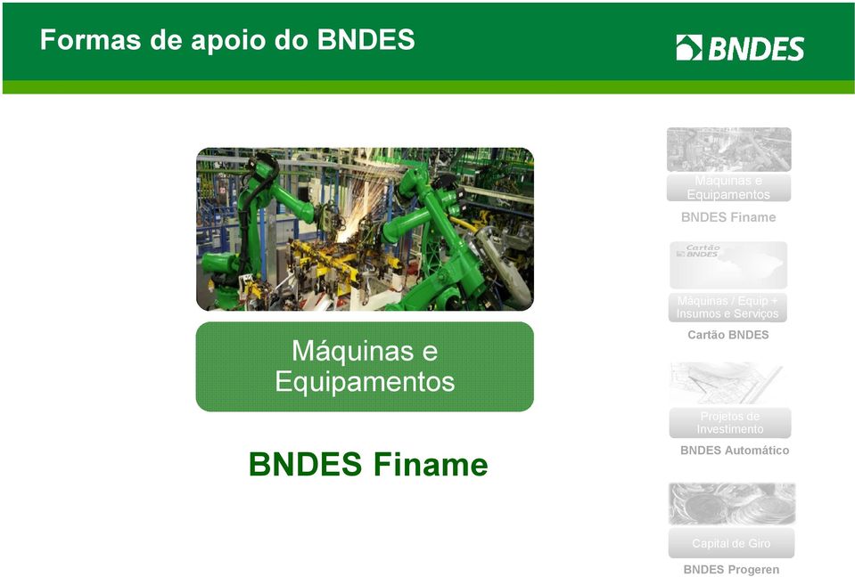 BNDES Projetos de Investimento BNDES
