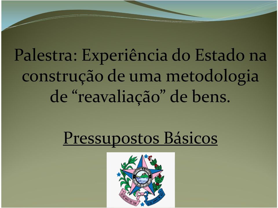 metodologia de reavaliação