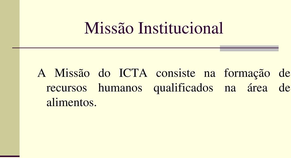 formação de recursos humanos