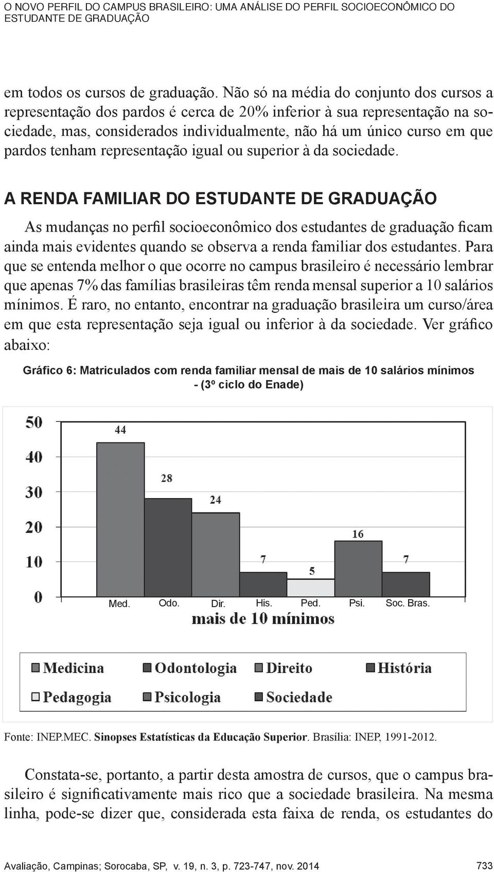 tenham representação igual ou superior à da sociedade.