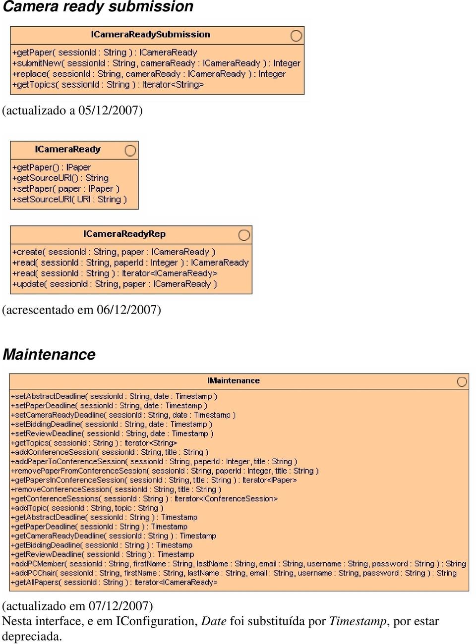 em 07/12/2007) Nesta interface, e em IConfiguration,