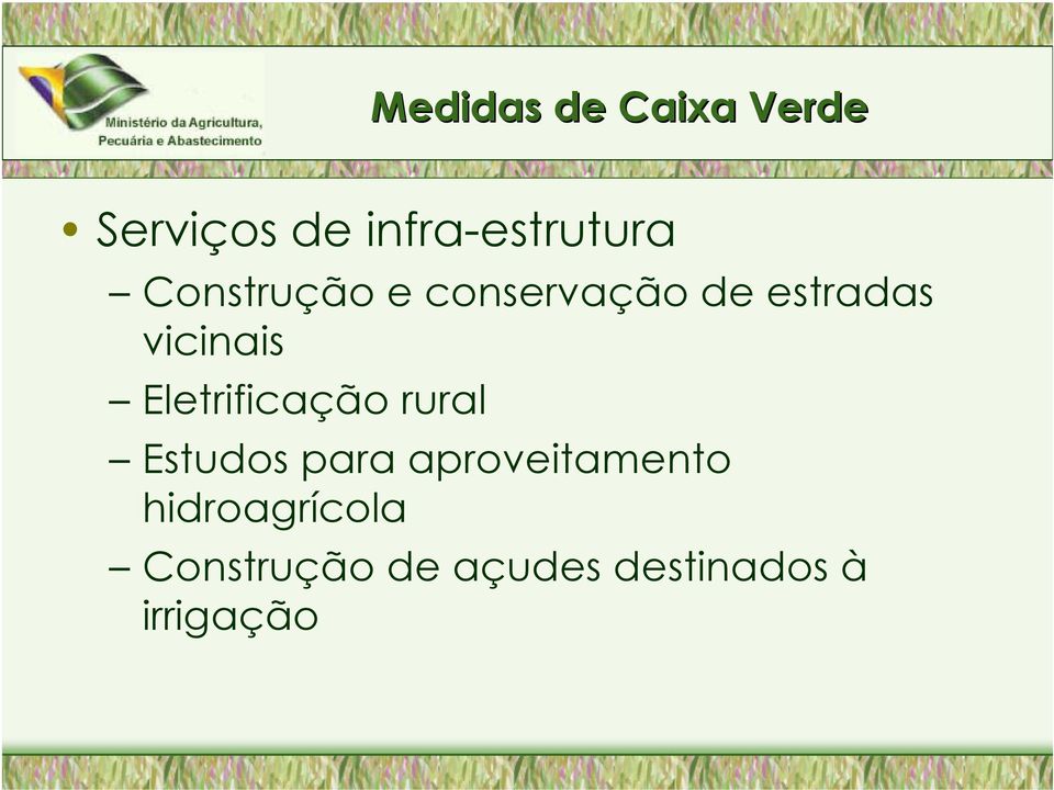 Eletrificação rural Estudos para aproveitamento