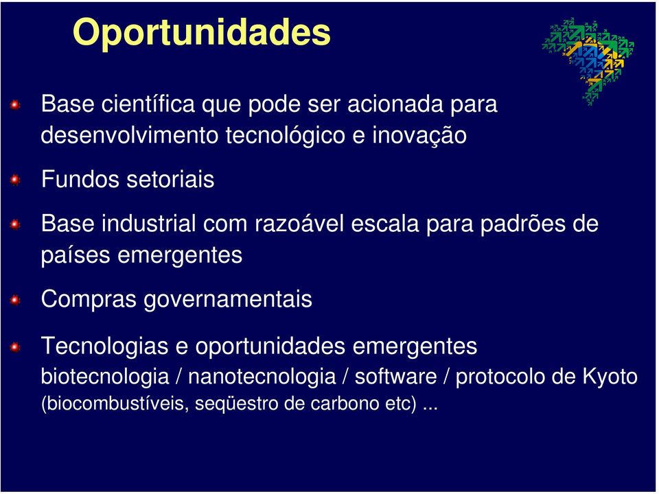 emergentes Compras governamentais Tecnologias e oportunidades emergentes biotecnologia /