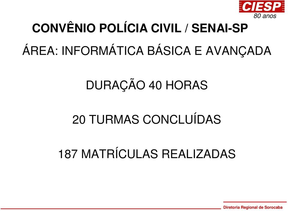 AVANÇADA DURAÇÃO 40 HORAS 20