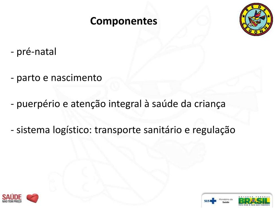 integral à saúde da criança -