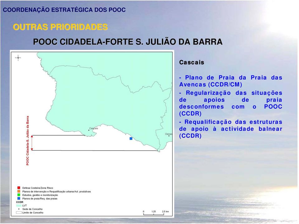 (CCDR/CM) - Regularização das situações de apoios de praia