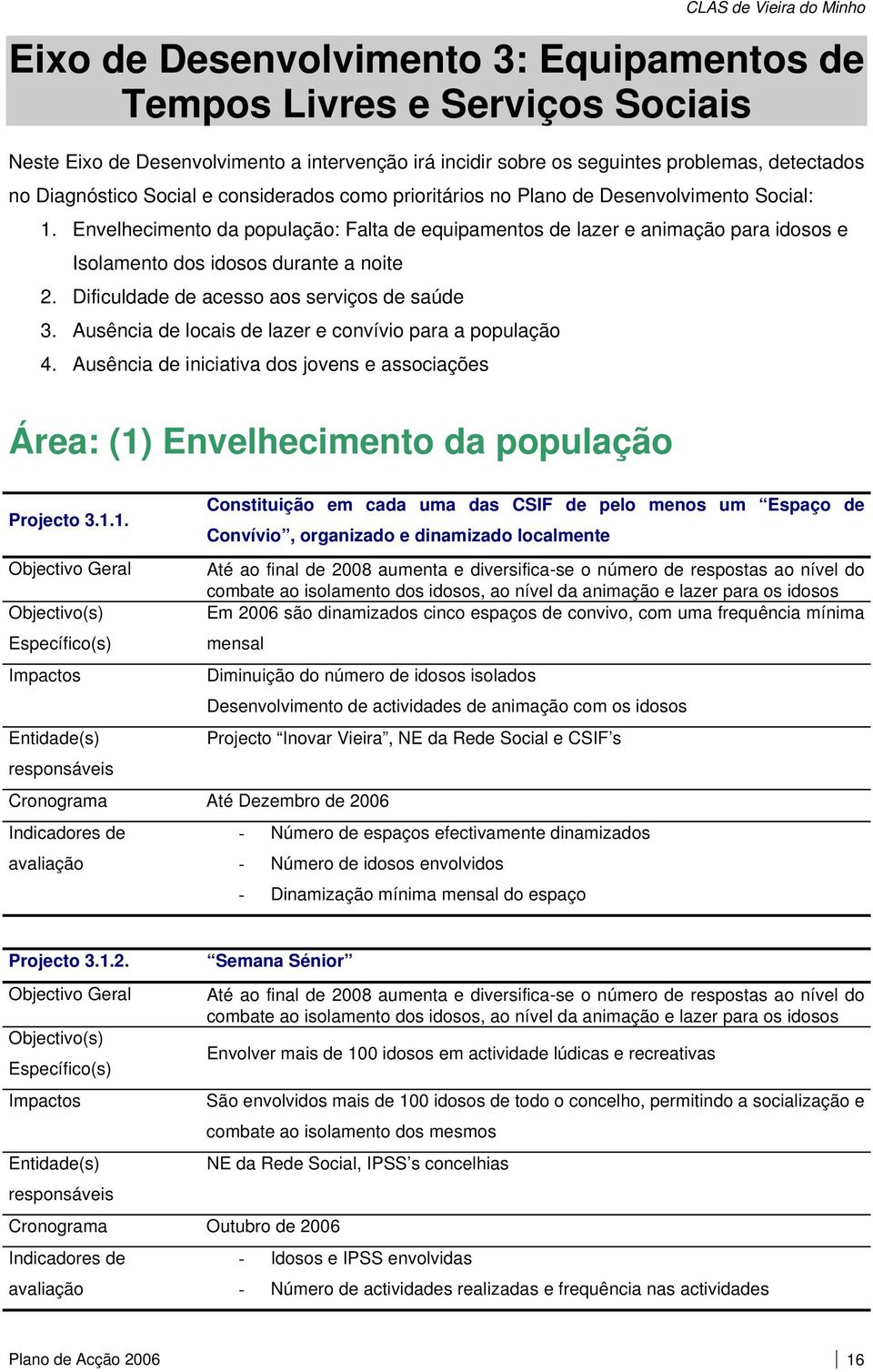 Dificuldade de acesso aos serviços de saúde 3. Ausência de locais de lazer e convívio para a população 4.