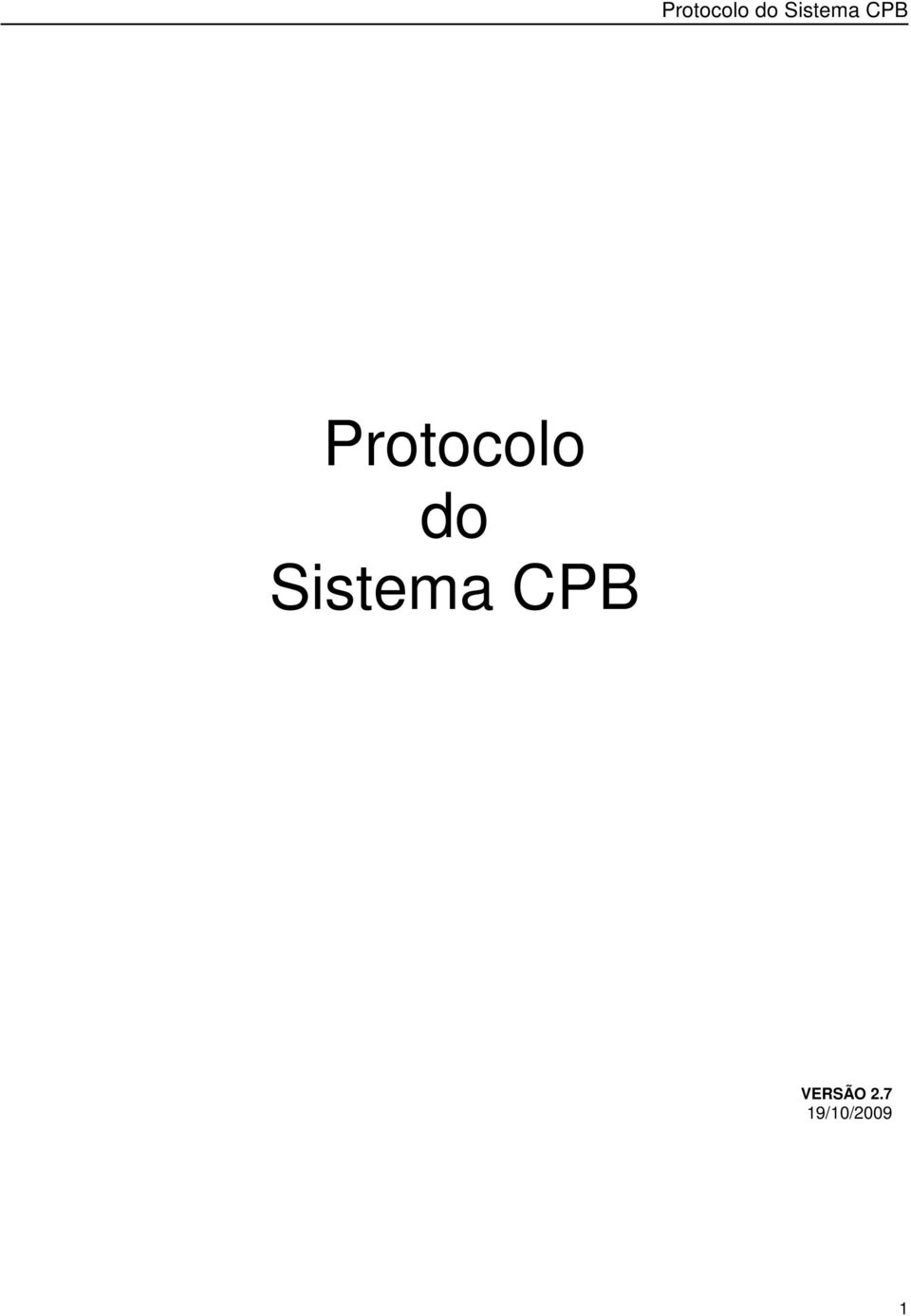 CPB VERSÃO