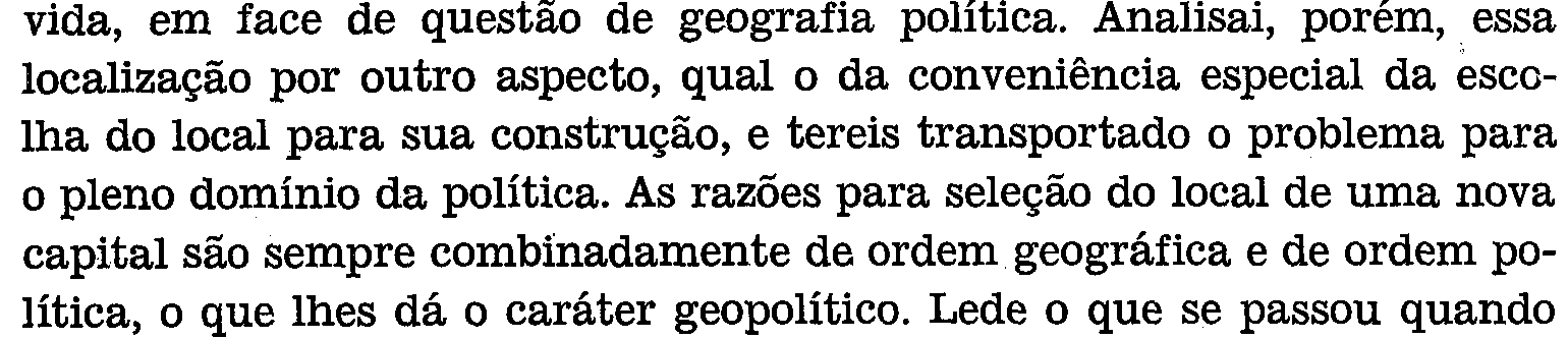 Exemplos Caso de Brasília situação da
