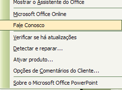 Até em aplicações pessoais há espaços de mídia Os desenvolvedores do MS Office se