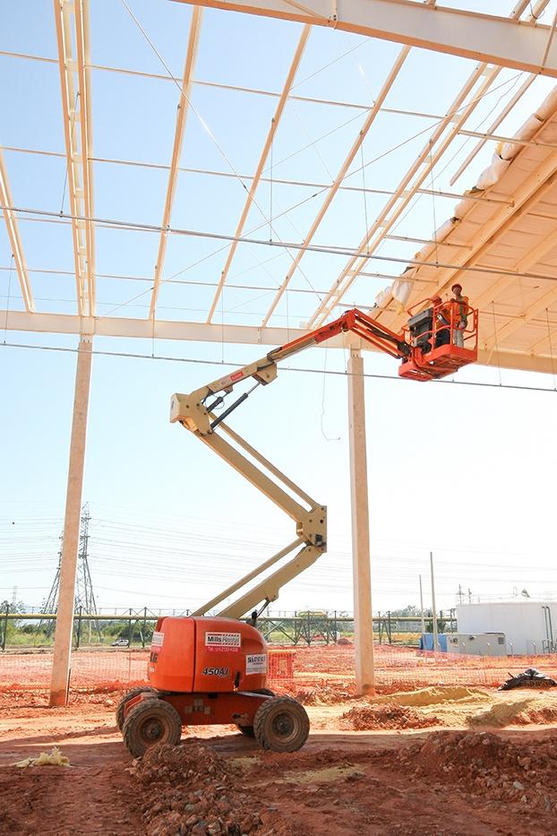 Divisão Rental Equipamentos Motorizados ThyssenKrupp CSA Siderúrgica do Atlântico Baía de Sepetiba, RJ