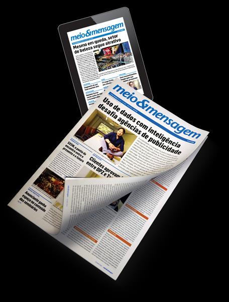 Patrocínio Jornal Impresso + tablet Selo dos patrocinadores nas 5 edições impressas e digitais.