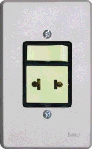 . 393 Interruptor I Tecla Simples 497 Interruptor 2 Teclas Com Placa