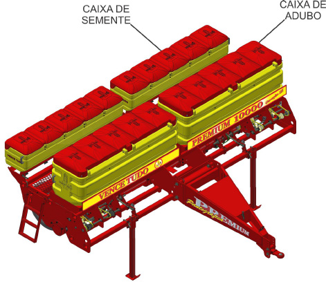 12 PREMIUM Geração III QUANDO TRANSFORMAR A MÁQUINA PARA O SISTEMA SEED (SOMENTE SEMENTE) E A MESMA POSSUIR CAIXA DE SEMENTE PIPOQUEIRA, ESTA POR SUA VEZ