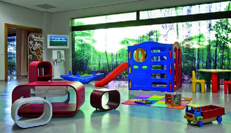 Espaço Family Espaço com brinquedos interativos e eletrônicos. Menu Infantil Refeições saudáveis e balanceadas elaboradas por nutricionistas.
