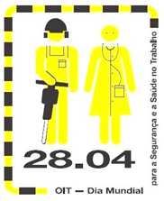 28 de abril - Dia Regional da Segurança e Saúde no Trabalho Desde 1996 que o 28 de abril é comemorado em todo o mundo como forma de homenagear as vítimas de acidentes de trabalho e doenças