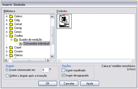 Diálogo Símbolo Após isso, pode-se fechar a janela corrente, não sendo necessário salvar o arquivo (pois já está gravado como símbolo).