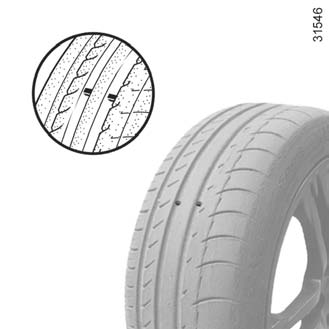 PNEUS (1/3) Segurança dos pneus - rodas Os pneus são o único meio de ligação entre o veículo e a estrada, por isso devem ser mantidos em bom estado.