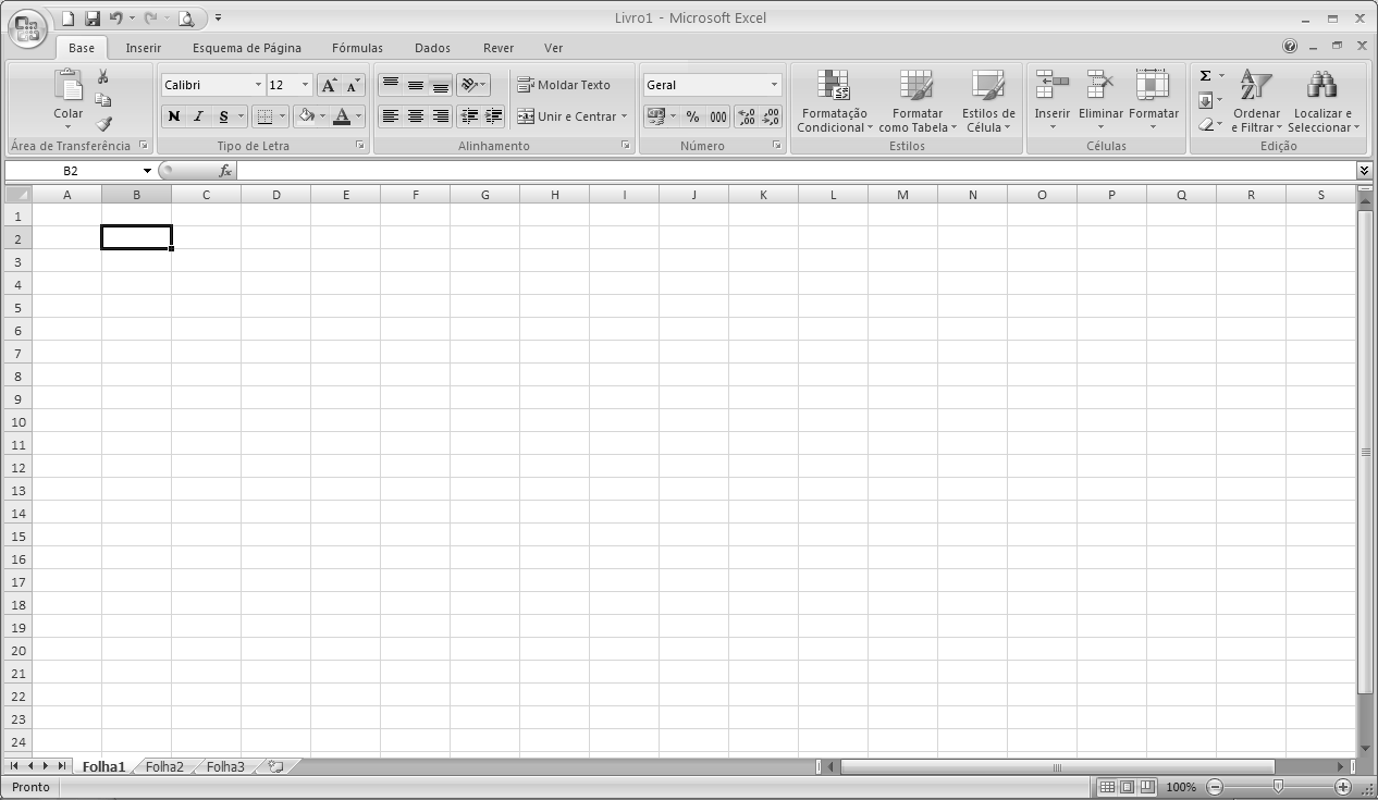 Utilização do Excel 2007 para Economia e Gestão 1.