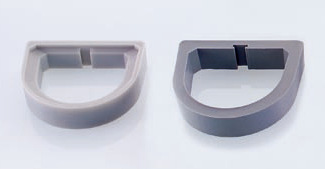 Cubeta duplicadora Versátil e resistente De aplicação universal para segmentos individuais, vários segmentos ou arco inteiro dos dentes Uso de pinos de cerâmica refratária permite fabricar modelos de