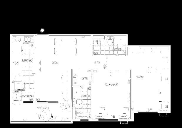 APARTAMENTO DE 2 QUARTOS -