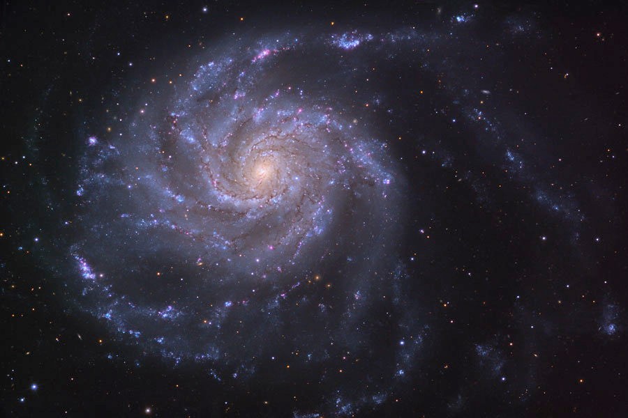 Galáxia espiral M101 [Adam Block,