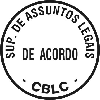 CONTRATO DE PRESTAÇÃO DE SERVIÇOS DE COMPENSAÇÃO E LIQUIDAÇÃO DE OPERAÇÕES A COMPANHIA BRASILEIRA DE LIQUIDAÇÃO E CUSTÓDIA, pessoa jurídica com sede na RUA XV DE NOVEMBRO, Nº 275, EM SÃO PAULO, SP,