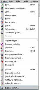 10 ARQUIVOS GERADOS NO CORELDRAW Seguir os passos descritos na pág. 2 e configurações descritas abaixo.