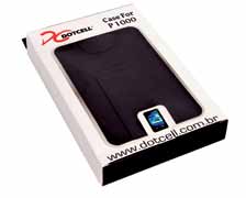Proteção para Tablets P1000-11 Capa emborrachada para tablet 7 fecho com imã Suporte na horizontal ou vertical Cor: