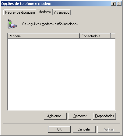 Configuração do modem 1. No Windows, ir ao menu Painel de controle, conforme figura a seguir: 2.