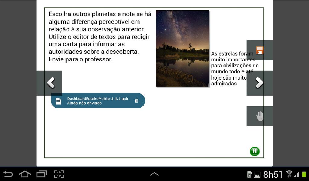 Selecione o arquivo Aparecerá o nome do seu arquivo, verifique se o arquivo está correto, pois uma vez que o