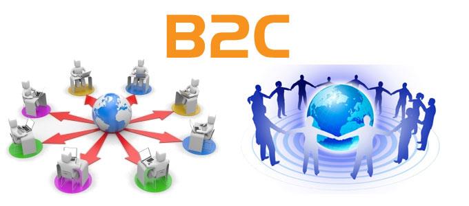 E-commerce B2C B2C (Business to Commerce) É a sigla que define a transação comercial entre empresas (indústria, distribuidor