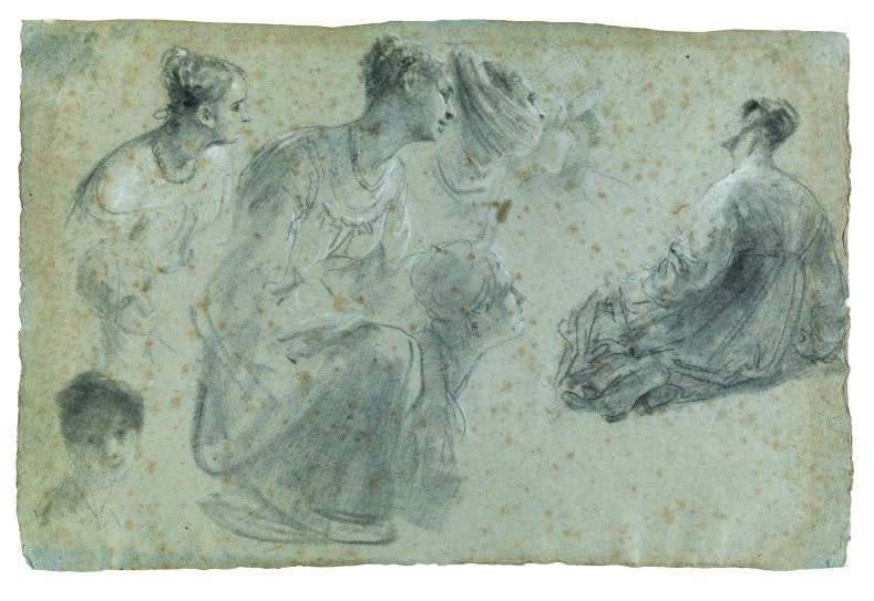 Autorretrato c. 1785 18,5 x 15,5 cm MNAA, Inv 2258 Des.