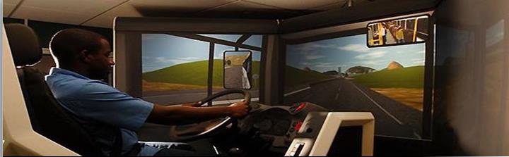 Treinamento Todos os condutores com habilitação categoria E, específica para operar veículos articulados Investimento na compra de quatro simuladores de direção para treinamento.