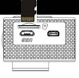 2. Utilizando o Cartão de Memória 2.1. Insira o cartão MicroSD de forma adequada no slot de cartão de acordo com as instruções próximas do slot. 2.2. Para remover o cartão MicroSD, pressione o fim do cartão gentilmente, o cartão será ejetado.