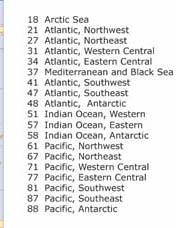 Map The State of World Fisheries and