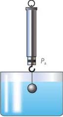 onde m líquido, ρ líquido e V líquido representam a massa, a densidade e o volume do líquido deslocado, respectivamente.
