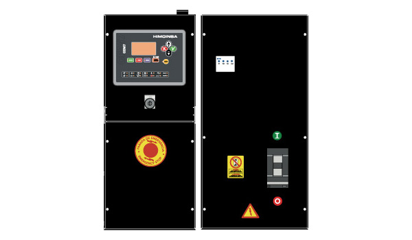 QUADROS DE CONTROLO M5 Quadro controlo manual Auto-Start digital e protecção