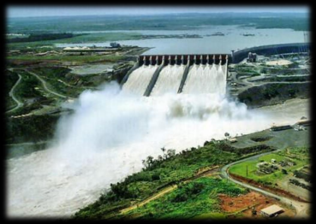 A maior hidrelétrica do Brasil foi construída na Bacia