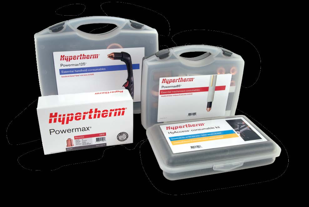 Consumíveis genuínos da Hypertherm Você pode cortar com confiança sabendo que é compromisso da Hypertherm dar suporte à sua operação com peças de alta qualidade.