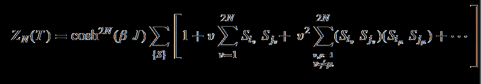 Modelo de Ising 2D Como vamos tomar o limite termodinâmico, desconsideramos efeitos de superfície: Existem 4N pares de vizinhos mais próximos, sendo